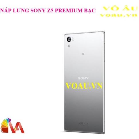 NẮP LƯNG SONY Z5 PREMIUM MÀU BẠC