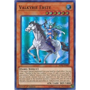 Thẻ bài Yugioh - TCG - Valkyrie Erste / SHVA-EN003'