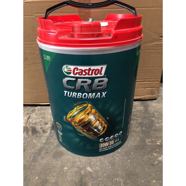 Dầu nhớt động cơ CASTROL CBR TURBOMAX loại thùng 18 lít