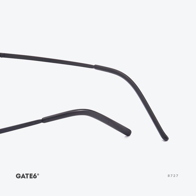 Kính Unisex Thời Trang Vintage - 8727 [Tặng bao da + móc khoá]