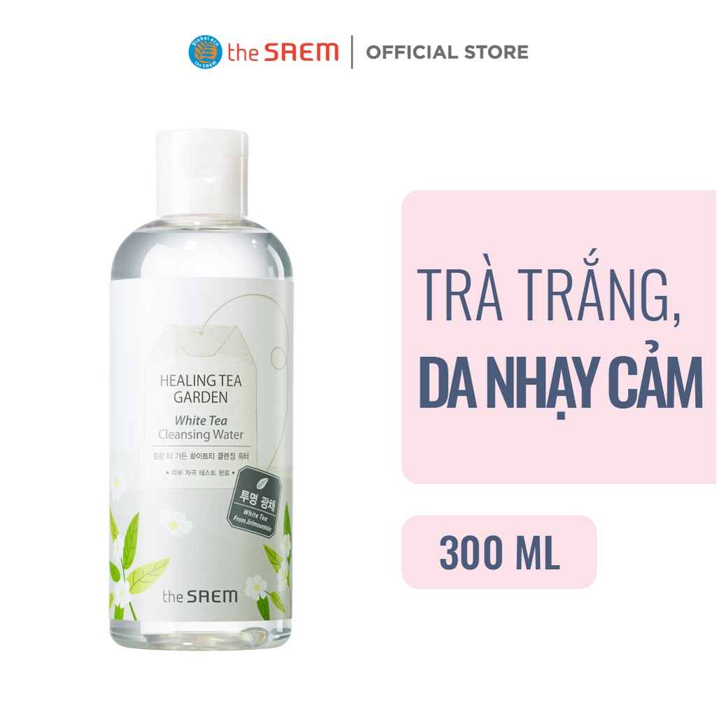 [Not for sale] Nước Tẩy Trang Làm Sạch Da Ngăn Mụn the SAEM Healing Tea Garden Cleansing Water 300ml