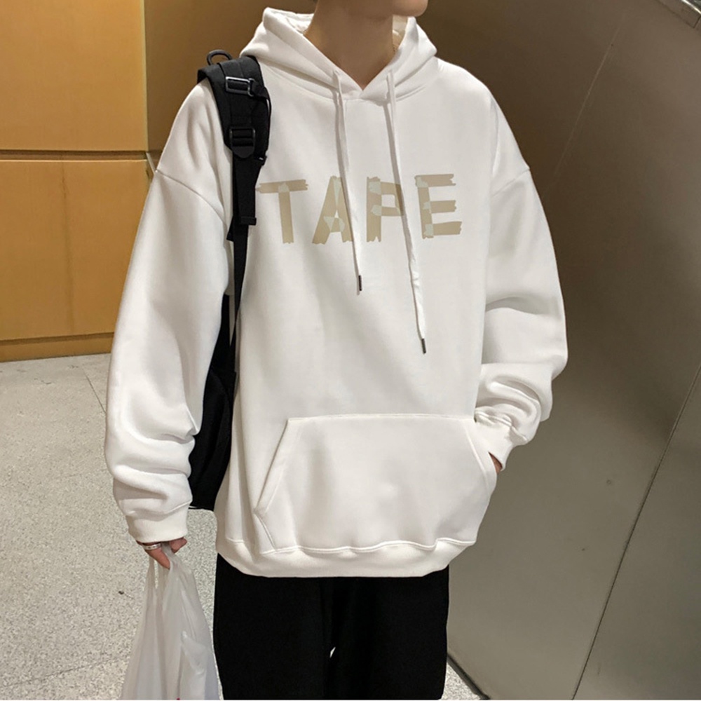 Áo Hoodie Oversize Form rộng Unisex Tape