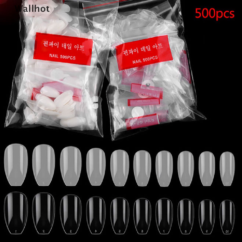 Bộ 500 Móng Tay Giả Trang Trí Nghệ Thuật