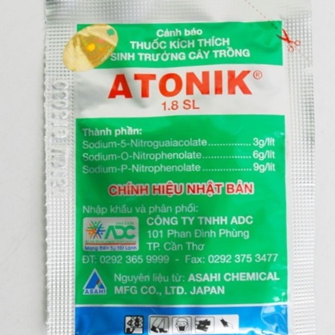 Phân Bón Lá Atonik 1.8SL (hộp 10 gói)