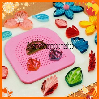 Tổng hợp dụng cụ làm tranh giấy xoắn, quilling