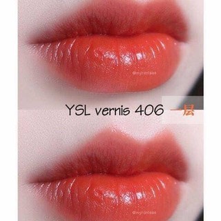 Son kem YSL 406 - Orange Electro