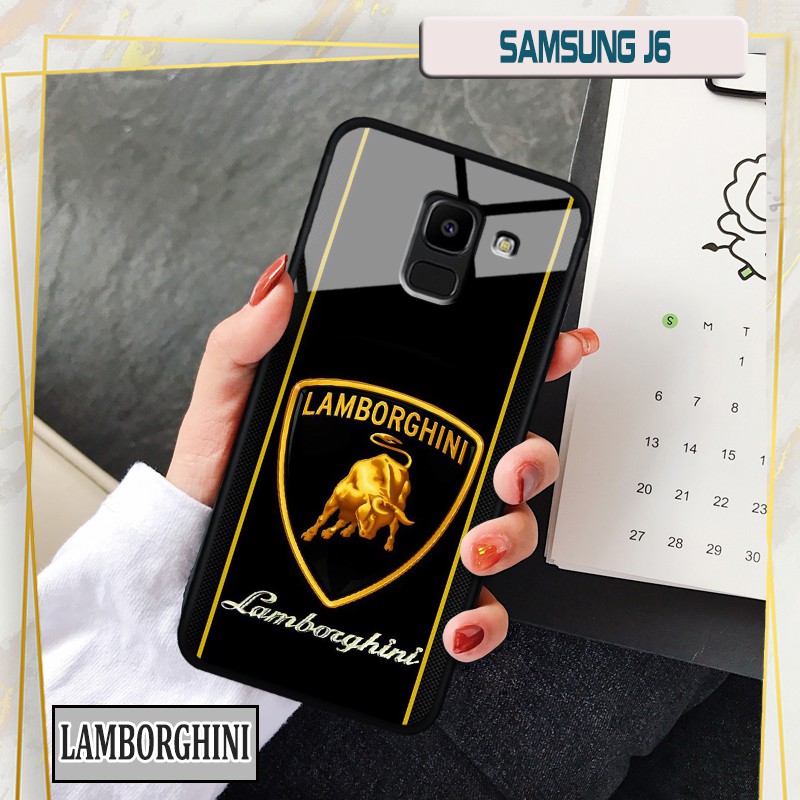Ốp lưng Samsung Galaxy J6 - in logo hãng xe oto