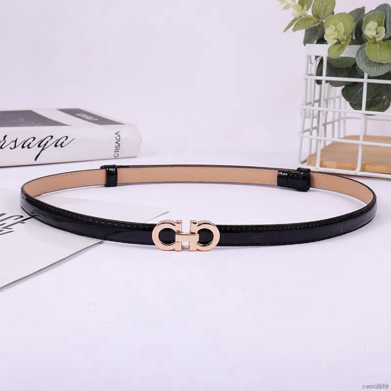 Thắt lưng Pu đơn giản cho nữ