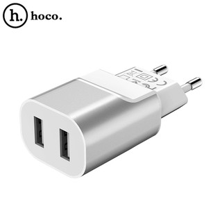 Cốc sạc 2 cổng usb cao cấp - hoco c47a metal hn