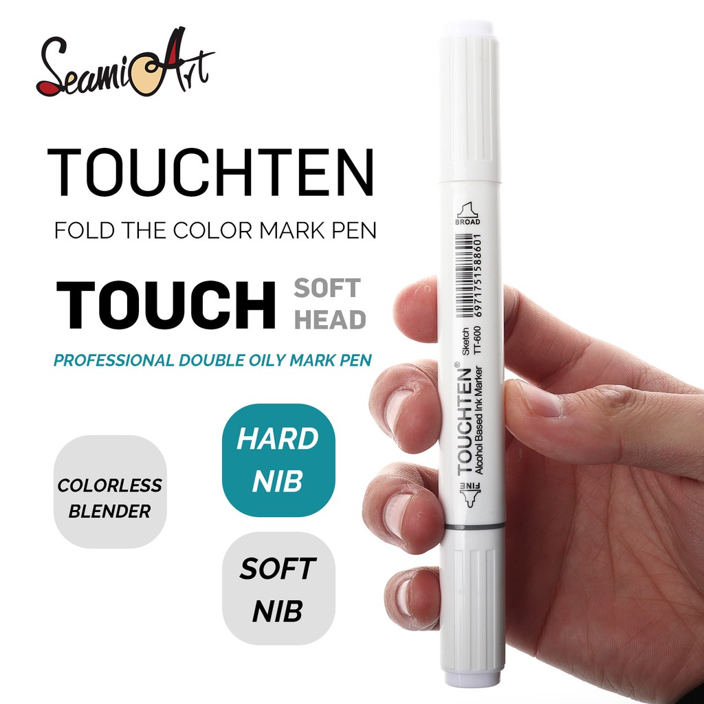 Anime Design Drawing Supplies Colorless Markers seamiart  0, 1pc 152mm