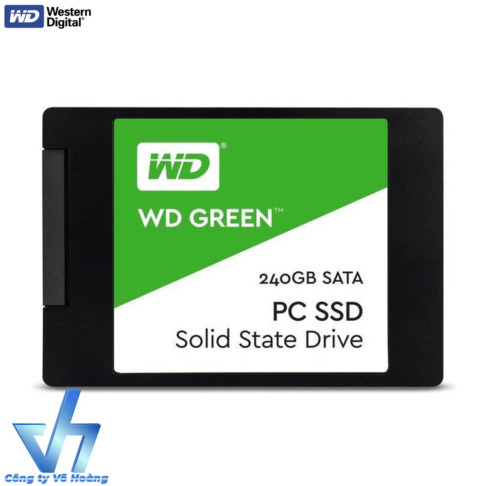 SSD 240GB WD Green - Ổ cứng thể rắn chính hãng, tốc độ cao, bảo hành 3 năm