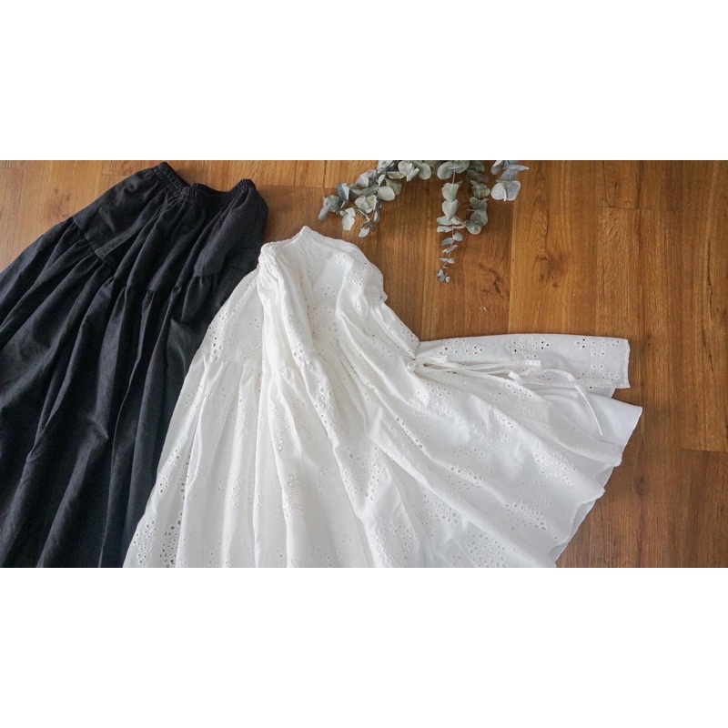 Chân váy cột dây