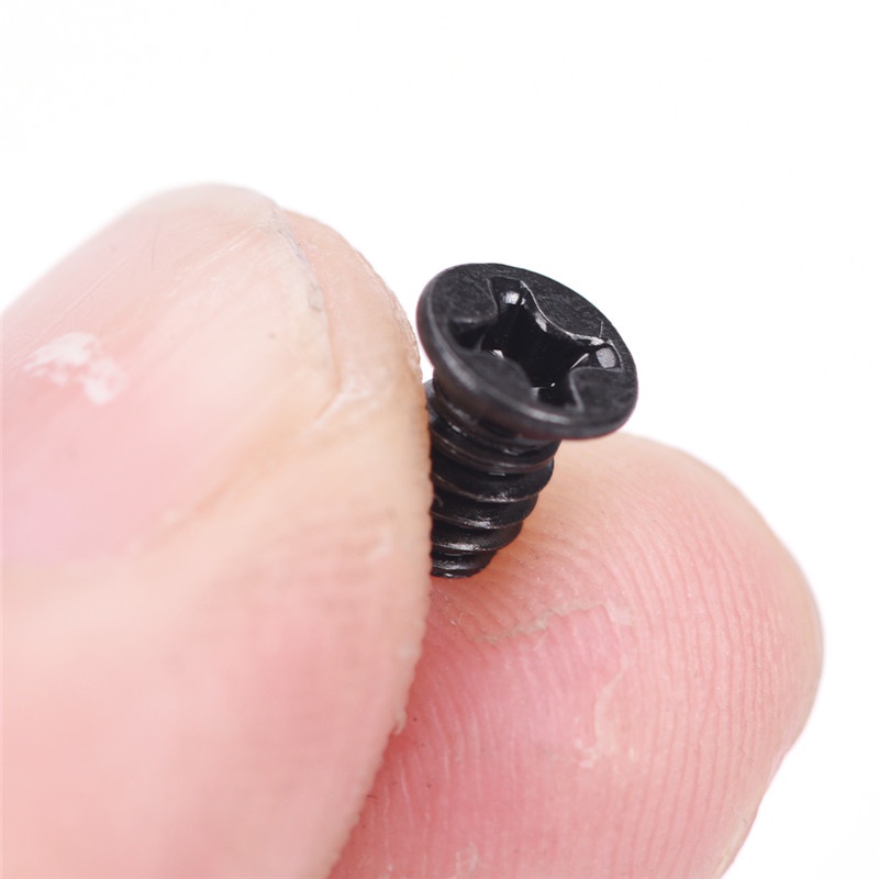 Bộ 100 Ốc Vít 3.5 &quot;Màu Đen Cho Máy Tính Hdd Cứng