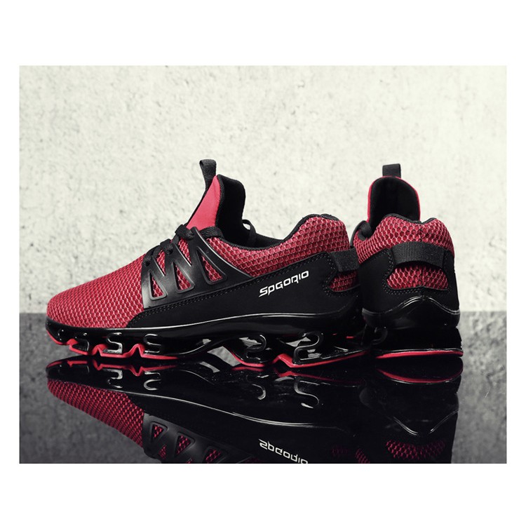 Combo Giày thể thao nam GN315 + Tất cotton - giày sneaker nam cao cấp thoáng khí đế sóng phong cách độc đáo năng động | BigBuy360 - bigbuy360.vn