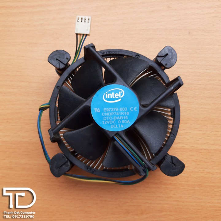 Quạt tản nhiệt CPU các dòng socket 1155/1150/1151/1156 fan zin box - Fan stock 115x