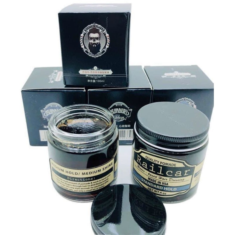 Sáp Vuốt Tóc Railcar Quality Pomade 100ml