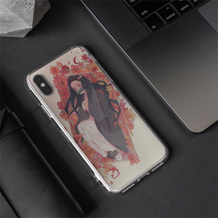 Ốp iphone Thanh Gươm Diệt Quỷ Nezuko cho Iphone 6 7 8 Plus 11 12 Pro Max X Xr TDSPOD00006