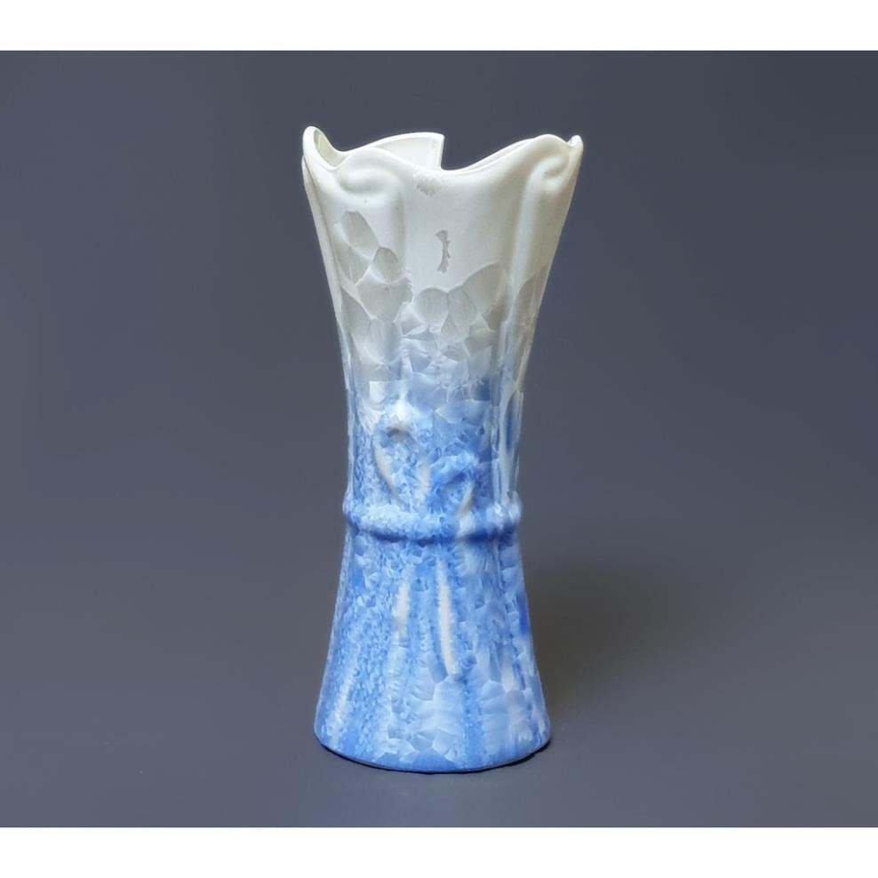 Lọ hoa men kết tinh Bát Tràng cao 29cm - K101