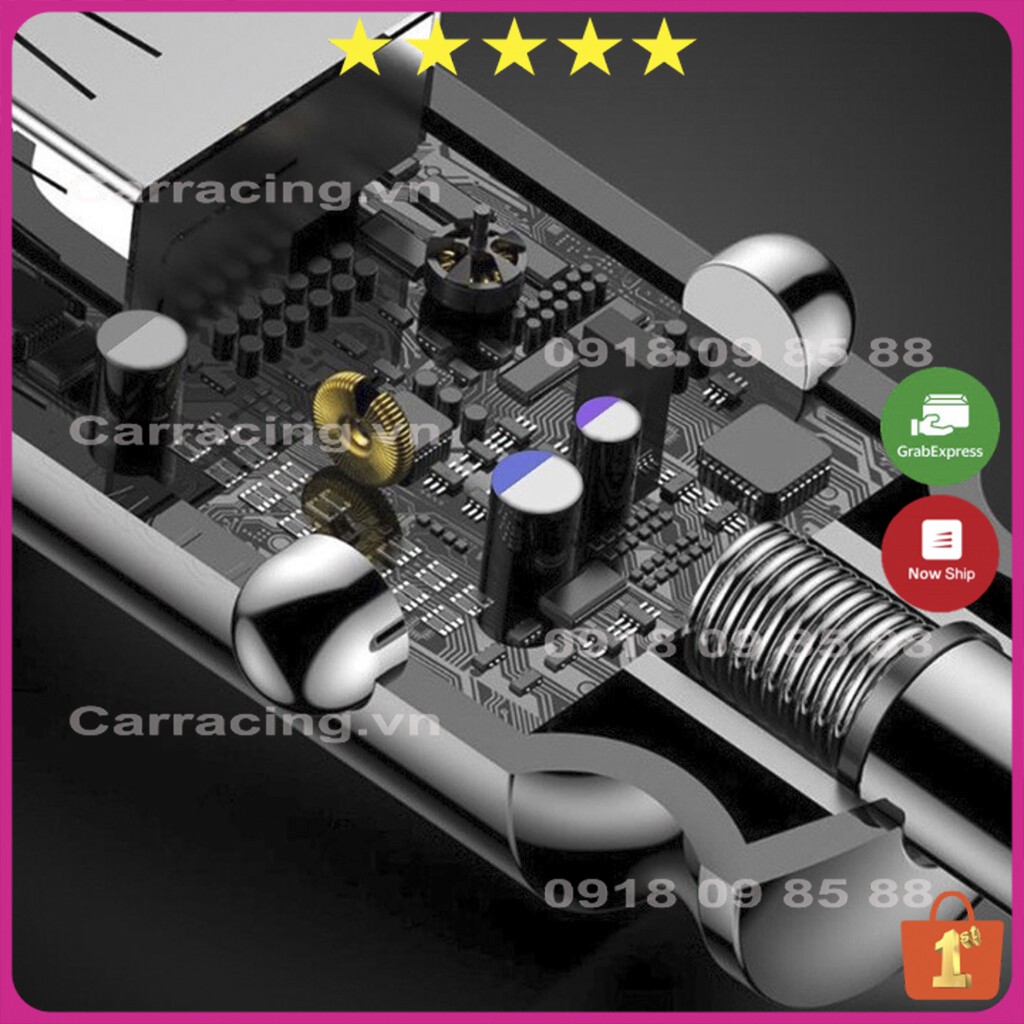 Tẩu Sạc Nhanh Ô Tô CARCHANGER  4.8 A 2 cổng USB CARRACING  Nội thất phụ kiện và cũng là đồ chơi ô tô , xe hơi | BigBuy360 - bigbuy360.vn