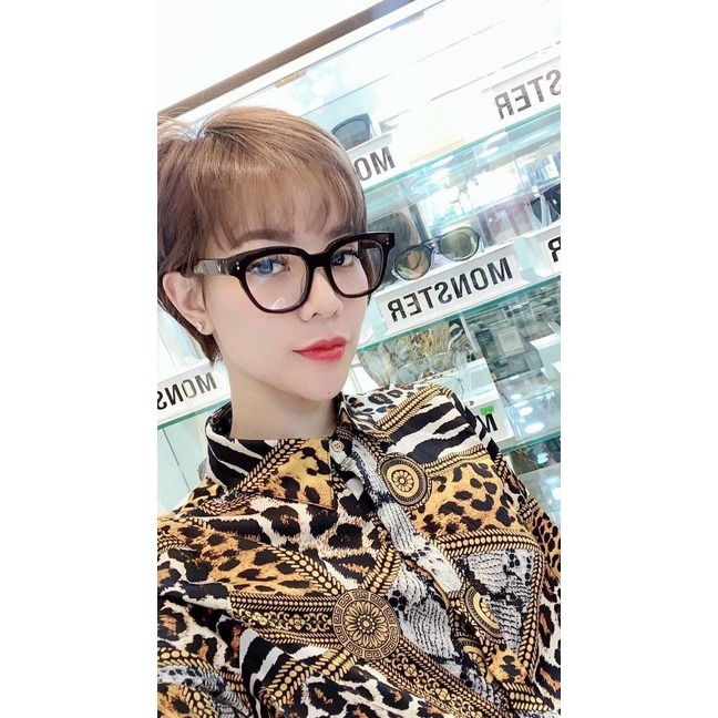 Gọng kính cận thời trang nam nữ dáng vuông unisex cá tính mới nhất 2022