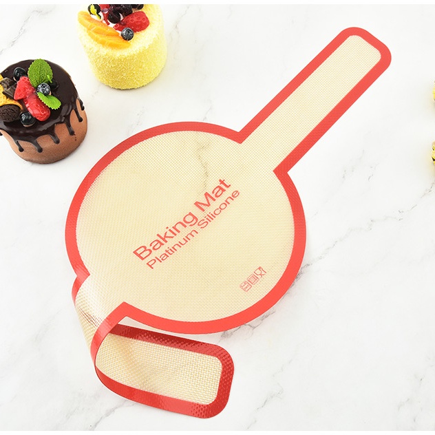 Silicone Thảm Silicon Cán Dài Dùng Nướng Bánh An Toàn Tiện Dụng