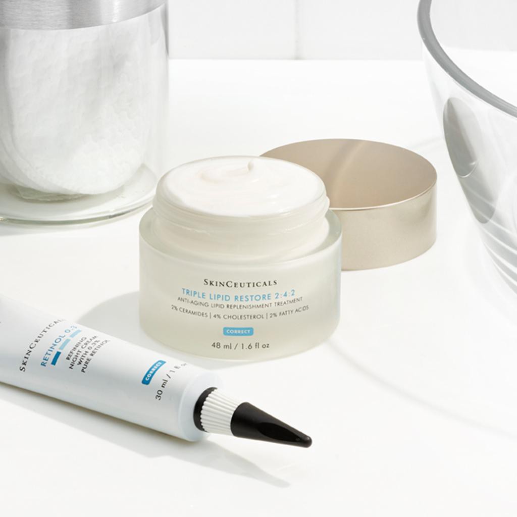 SkinCeuticals Triple Lipid Restore 2:4:2 - Kem Dưỡng Ẩm Phục Hồi Độ Ẩm, Căng Da, Tăng Sự Đàn Hồi Cho Da 48mml