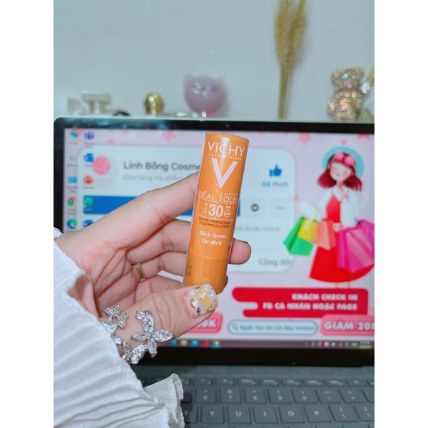 SON DƯỠNG CHỐNG NẮNG VICHY SPF30+