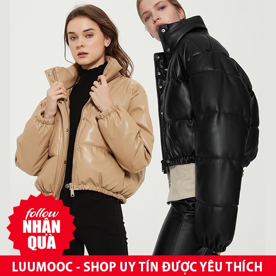 Áo Zara da PU sang trẻ kiểu dáng moto AP1APG97N10