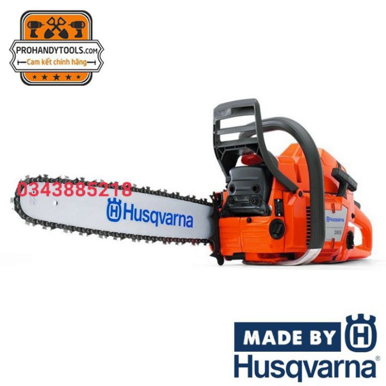 Máy cưa xích Husqvarna 365- máy cưa xích thụy điển, khả năng làm việc hiệu quả, khả năng cắt nhanh chóng