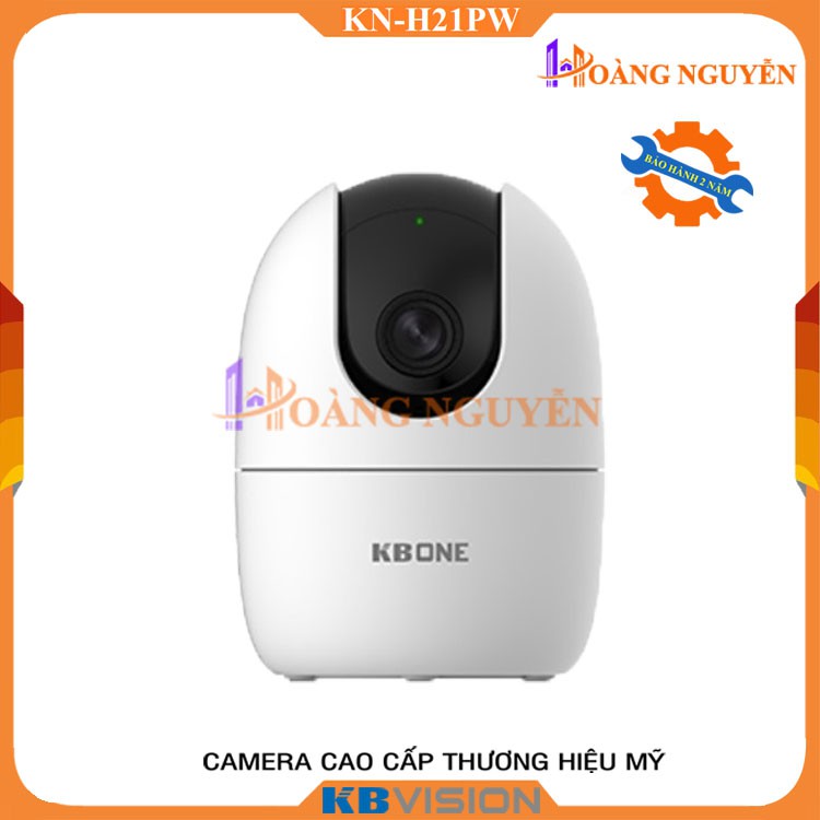 Camera IP Wifi KBONE H21PW 1080P Full HD 2MP - Phát Hiện Âm Thanh, Bảo Mật Thông Minh, Đàm Thoại 2 Chiều