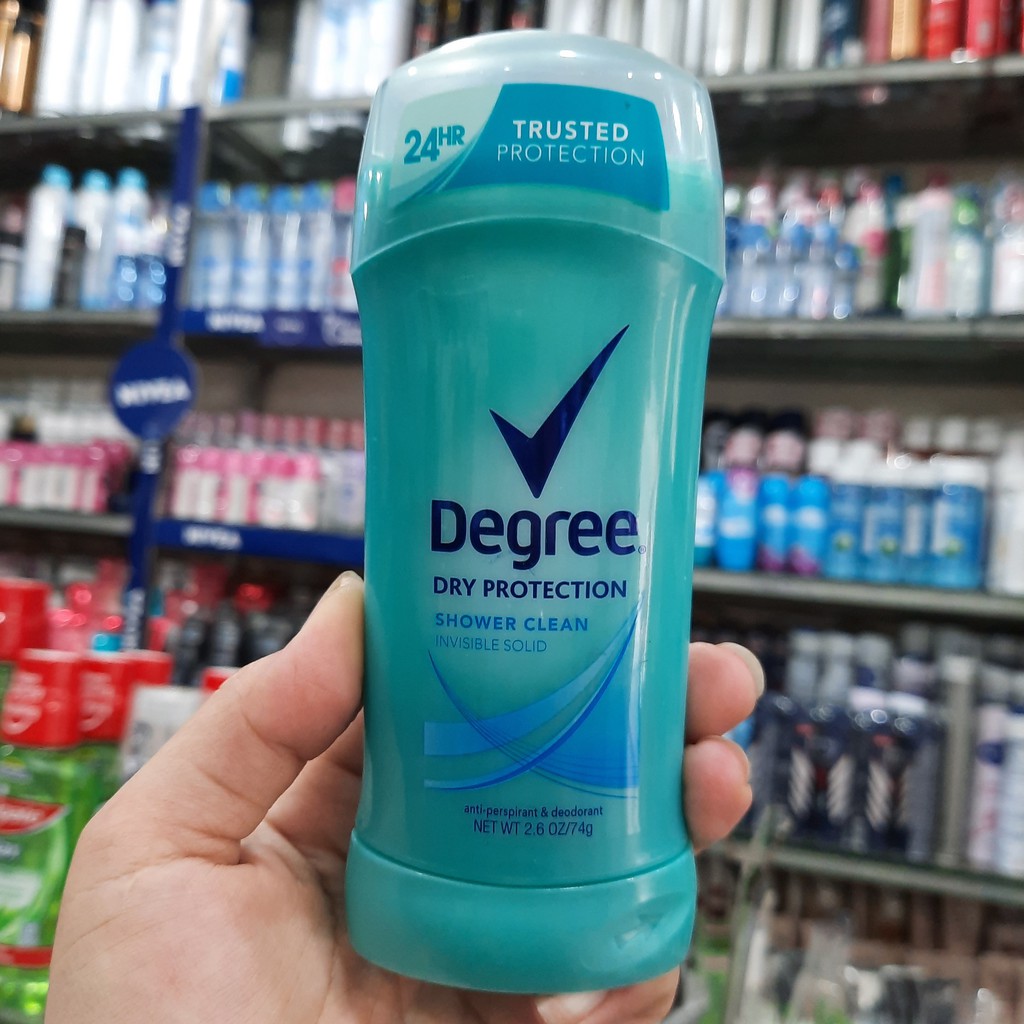 Lăn sáp khử mùi Degree Dry Protection Shower Clean 74g