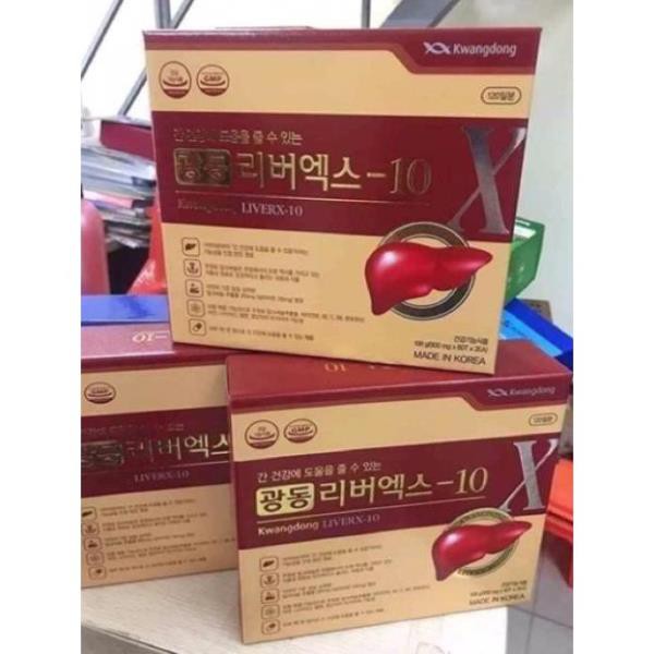 Bổ gan Kwangdong LiverX10 hộp 120 viên Hàn Quốc HÀNG NỘI ĐỊA HÀN QUỐC NHẬP KHẢU 100% | BigBuy360 - bigbuy360.vn