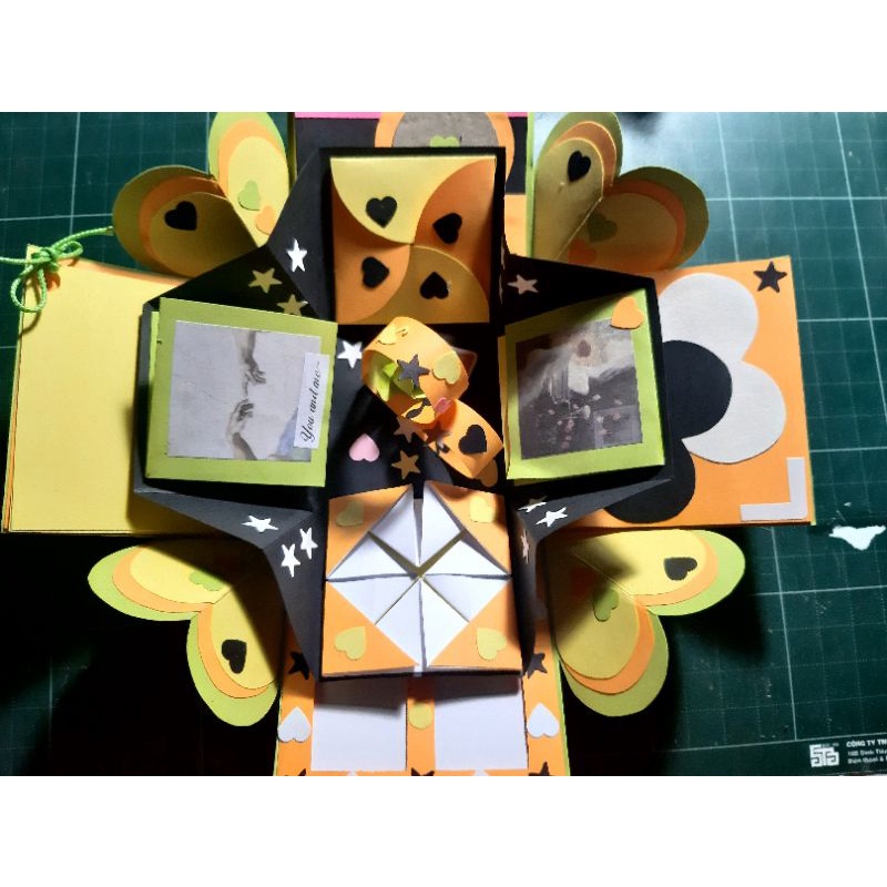 5210 love box handmade gắn hình