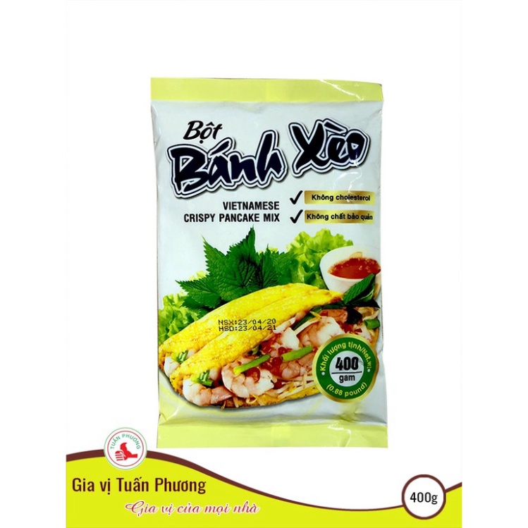 Bột Bánh Xèo Tuấn Phương 400g ( Gói )