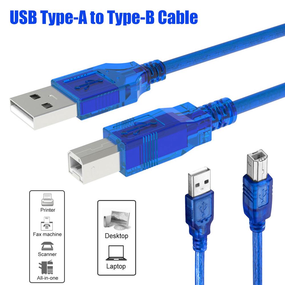 MAXGOODS Dây cáp USB 2.0 tốc độ cao cho máy in Canon epson