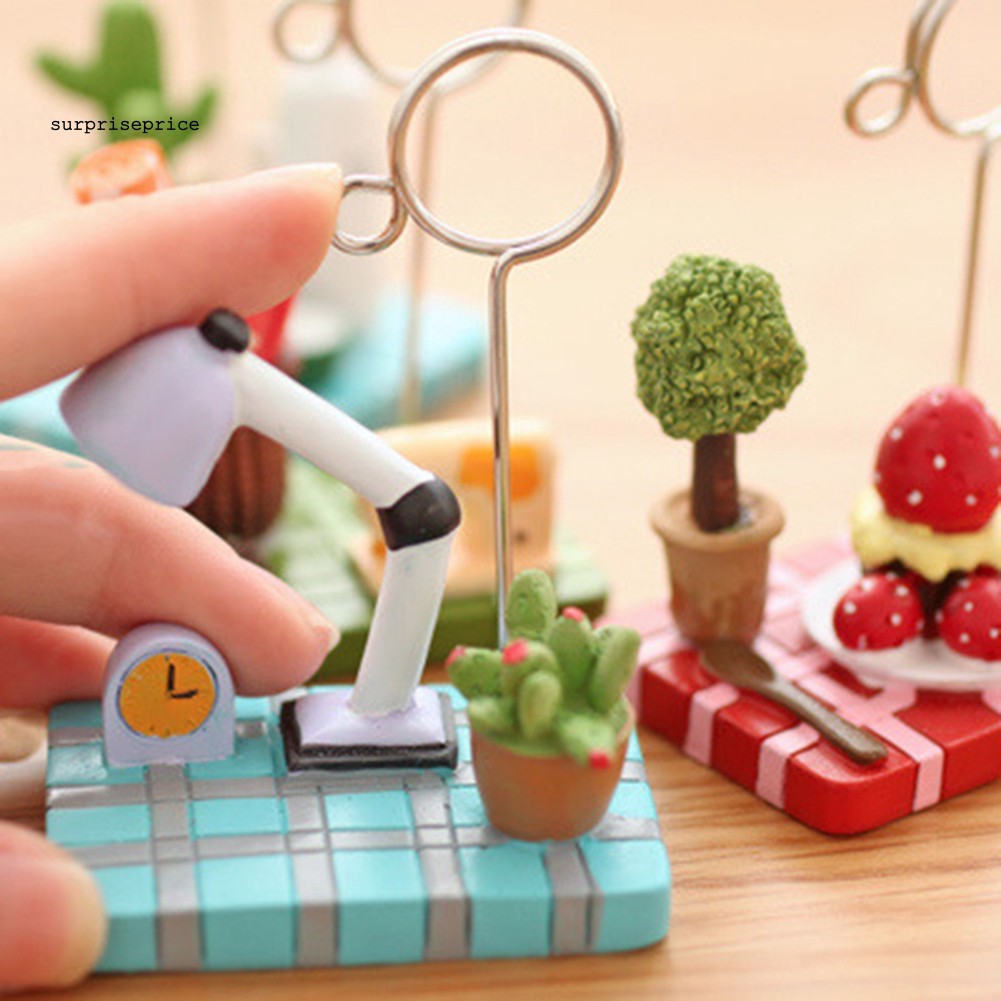 Kẹp giấy ghi chú hình cây cảnh dễ thương tiện dụng