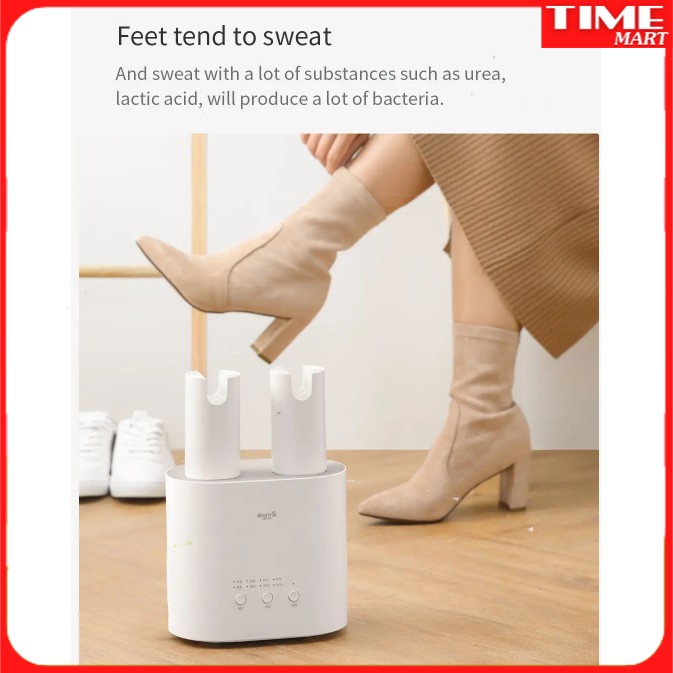 [CHÍNH HÃNG] Máy sấy giày thông minh đa chức năng Deerma DEM-HX10 [TIME_MART siêu thị tiện ích gia đình]