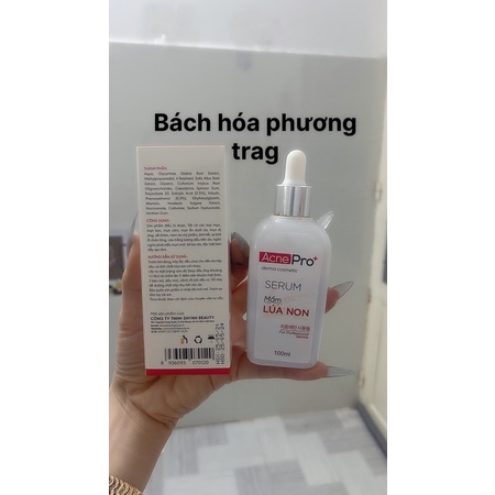 MẦM LÚA NON MỤN 100ml❤️Acne Pro - Shynh Beauty