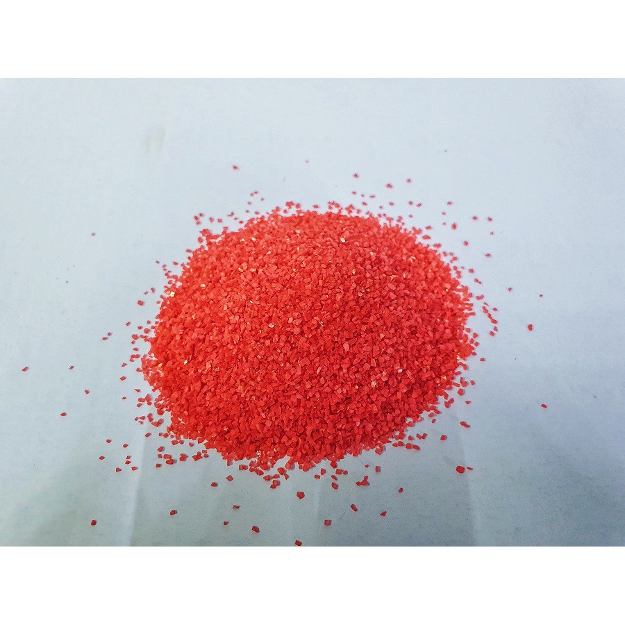 1KG CÁT THẠCH ANH ĐỎ TRANG TRÍ HỒ CÁ NON BỘ