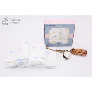 K003 Khăn đa năng sợi tre lụa (120x120) La Pomme