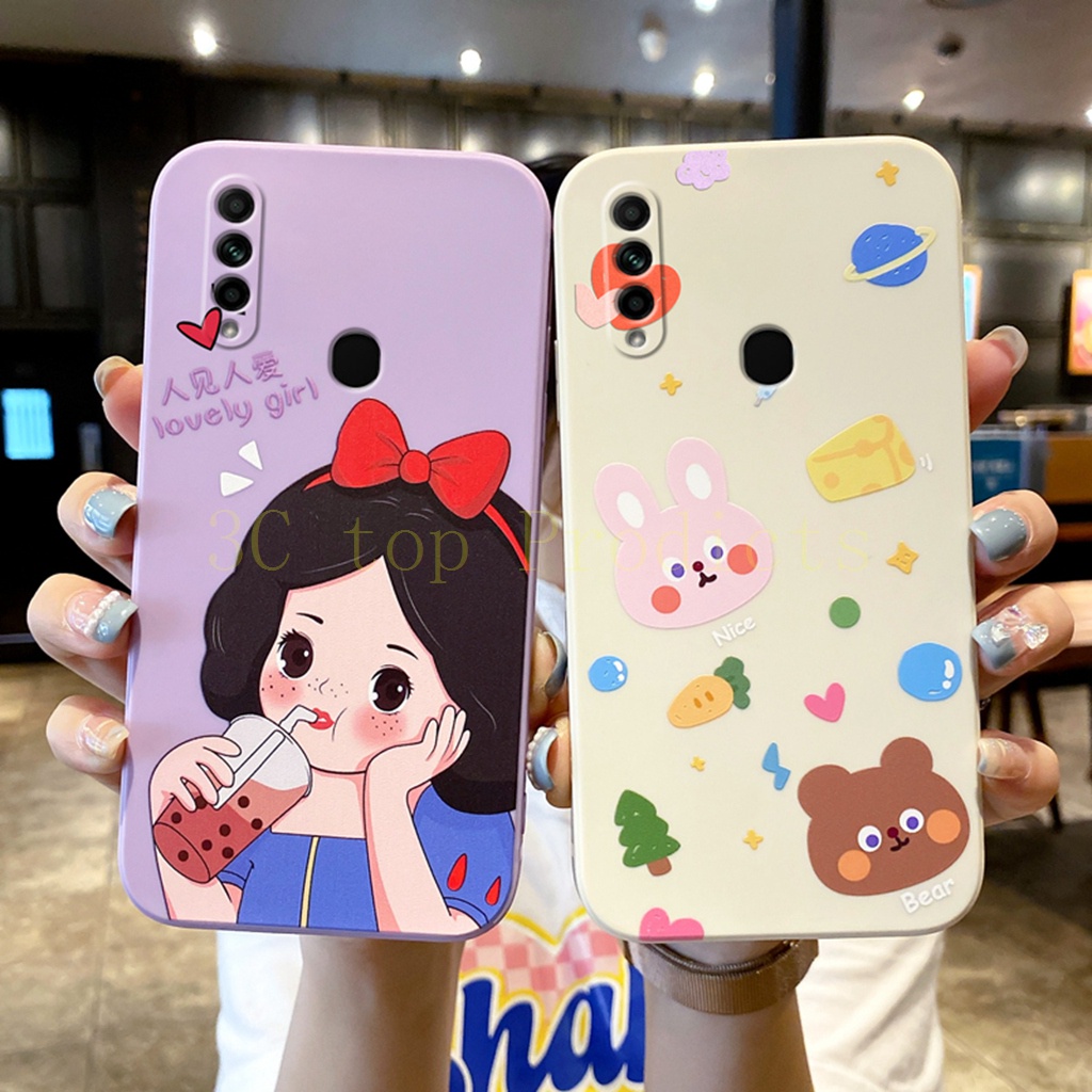 Ốp Lưng OPPO A31 ốp điện thoại OPPO A31 2020 Ốp Điện Thoại Silicon Dẻo Họa Tiết Hoạt Hình Phong Cách Hàn Quốc Chống Rơi