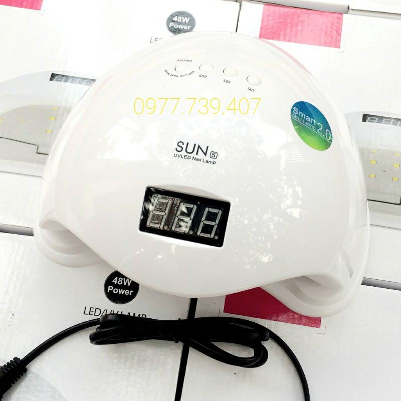 [Chính hãng] Máy hơ gel SUN5 48w loại tốt (có tem xanh)