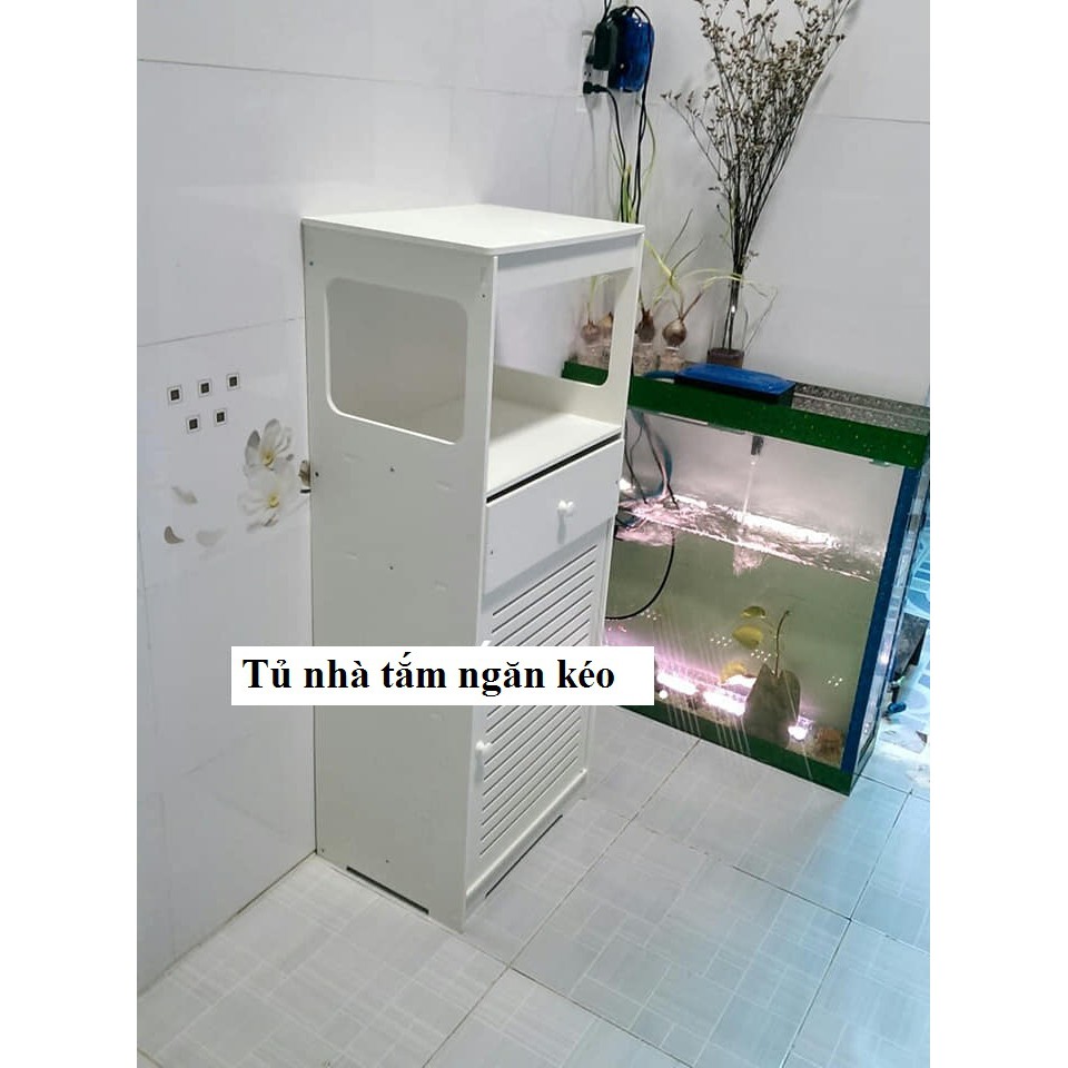 [ SIÊU KHUYẾN MÃI] Tủ Nhà Tắm hiện đại Ngăn Kéo Loại Cao- IG355 | BigBuy360 - bigbuy360.vn