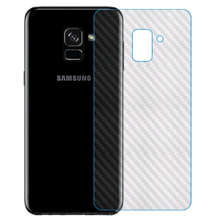 Dán mặt lưng Carbon Samsung A8 Plus 2018