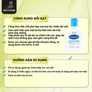 Sửa rửa mặt Cetaphil