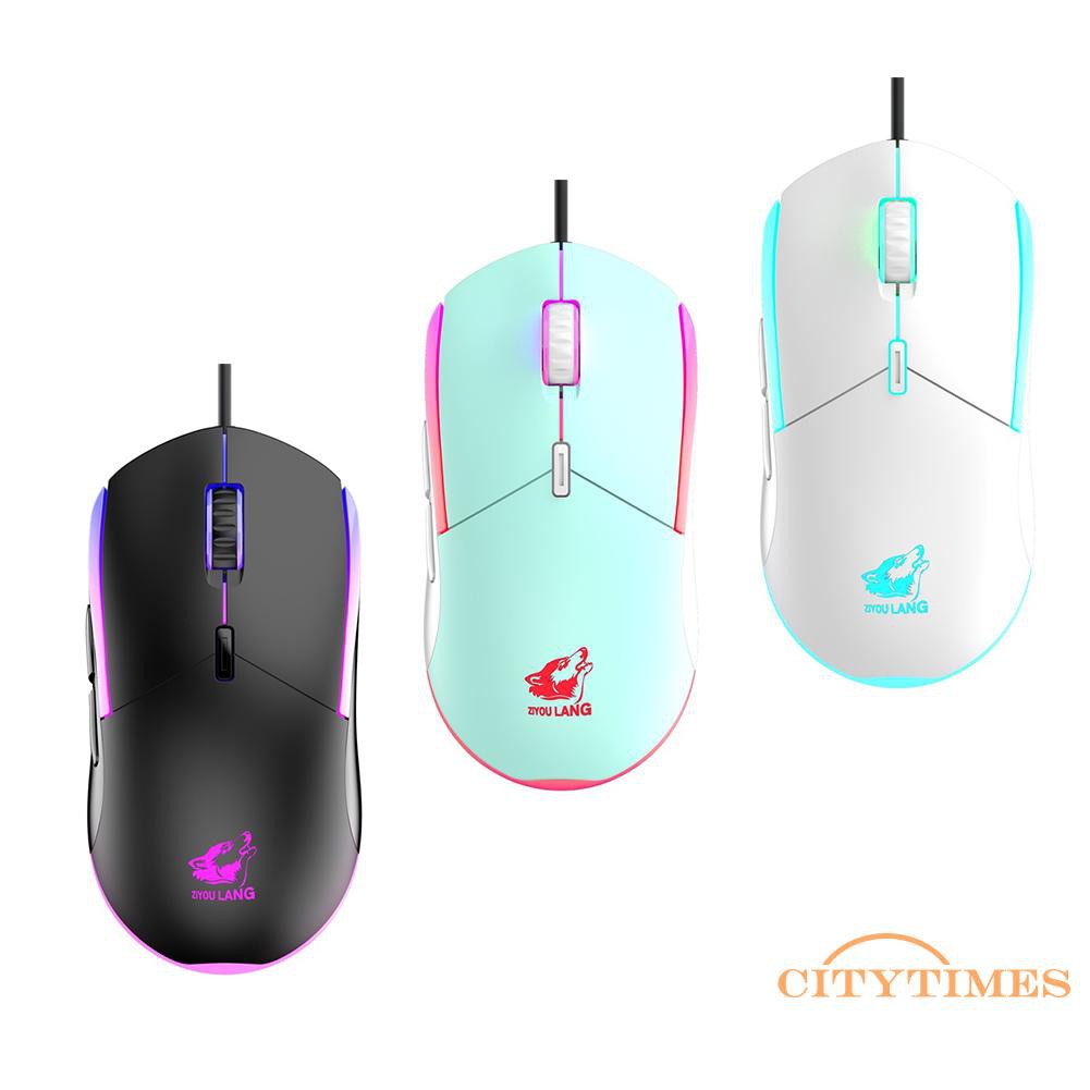 Chuột Gaming Ci V7 6 Nút Bấm 2400 Dpi