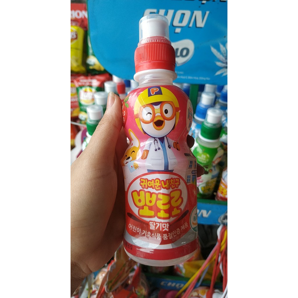 Nước trái cây pororo đỏ 235ml