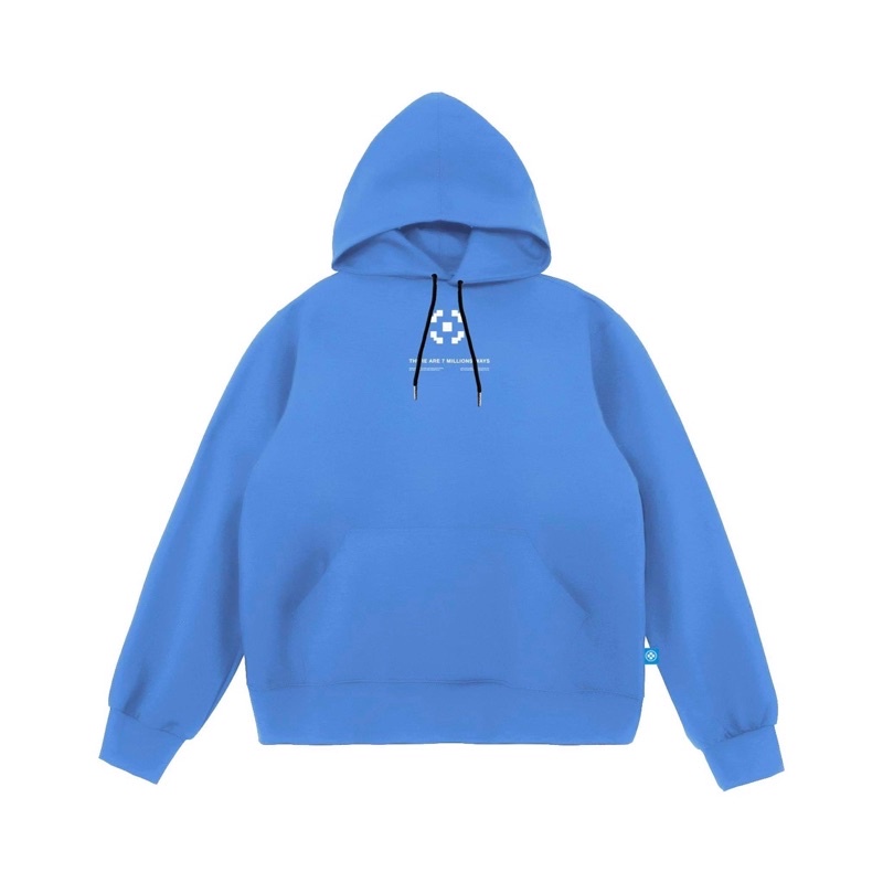 Áo Hoodie 7millions Icon Logo - Màu xanh - Đi kèm Box - Unisex - Form oversize