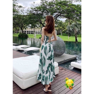 Váy maxi đi biển