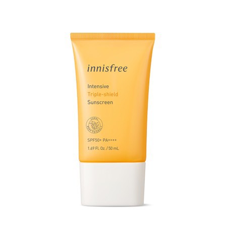 (MINI SIZE/FULL)Kem Chống Nắng Chống Trôi, Điều Chỉnh Tông Da Innisfree Intensive Triple-Shield Sunscreen SPF 50+/PA++++